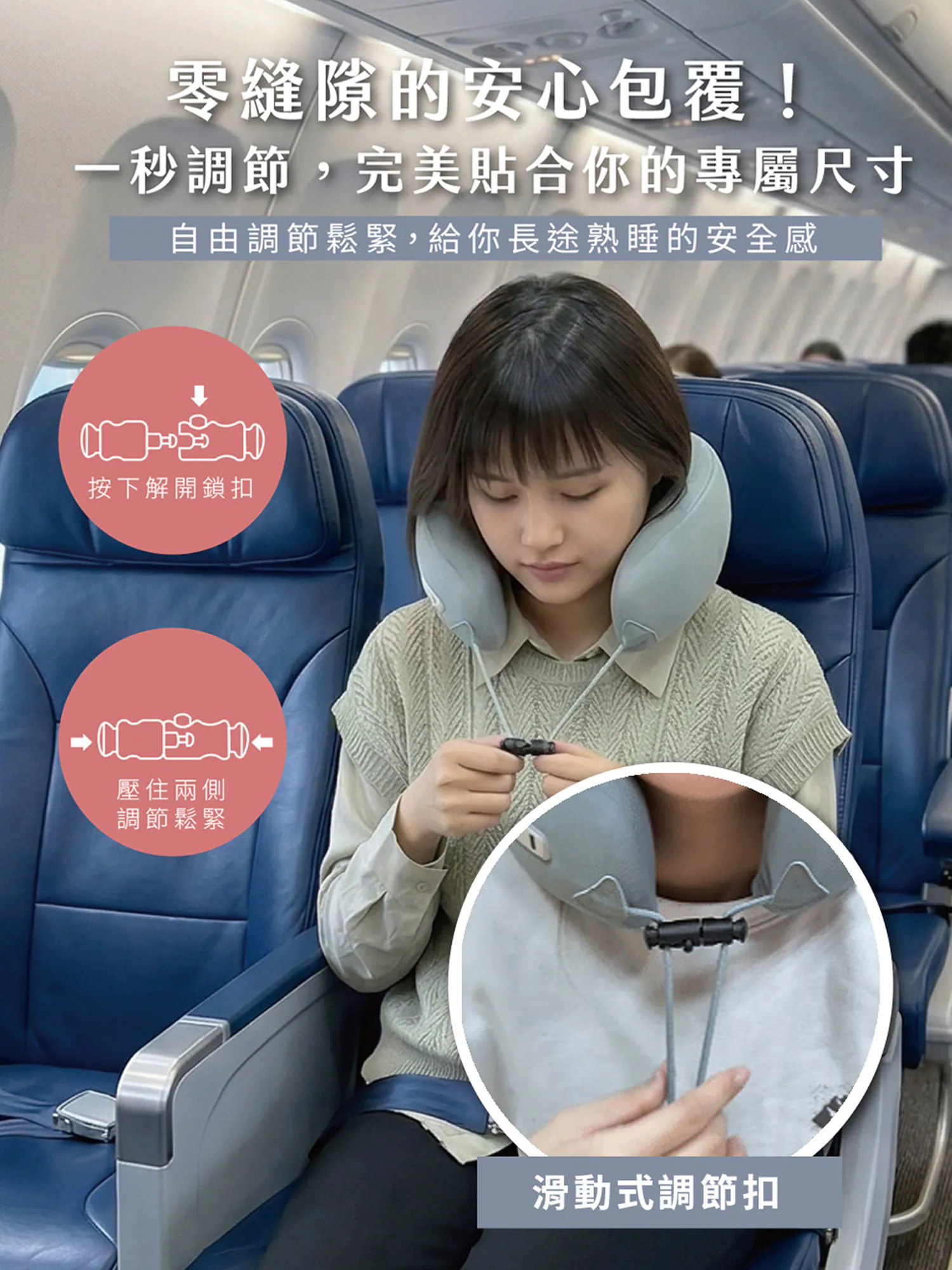 Warm Hands Portable Neck Pillow | Your Personal Massage Master! A 40°C Warm and Soothing Neck Pillow with Deep Hand-like Massage. - Image 6