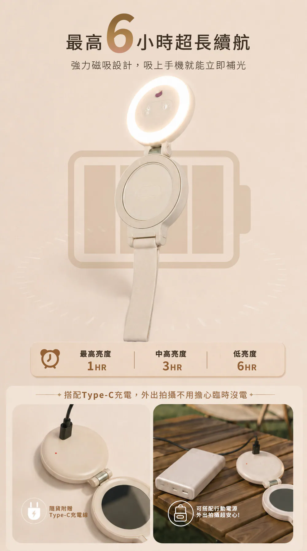 磁吸補光燈鏡11